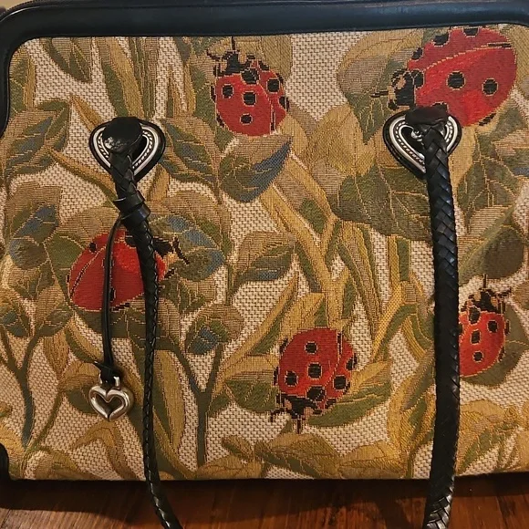 BRIGHTON LADYBUG ALYSSA TAPERSTY BAG. NEVER USED. - Picture 16 of 16